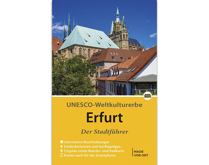 Titelseite des Stadtführers Erfurt