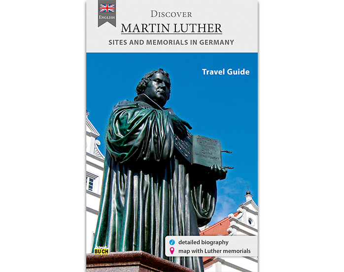 Titelseite des Reiseführers Discover Martin Luther Travel Guide