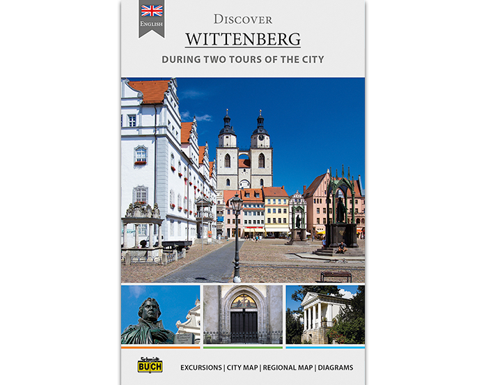 Titelseite des Reiseführers Discover Wittenberg